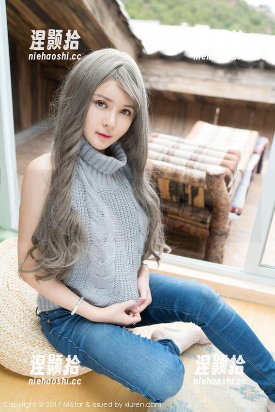 MiStar魅妍社 - 这只适合约会的红裙！陈雅漫VICKY的套图竟然变成了“撩”的资源呢