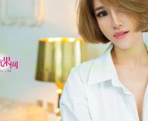 UGirls尤果网 – 婚纱私房作品，丁筱南真会选衣服，这颜色倒是让我想起了小时候。