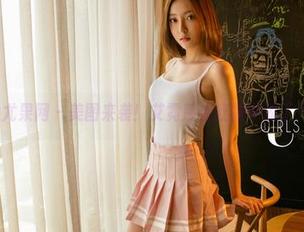UGirls尤果网 – 美图来袭！艾霓莎在红裙中添了几分妖娆