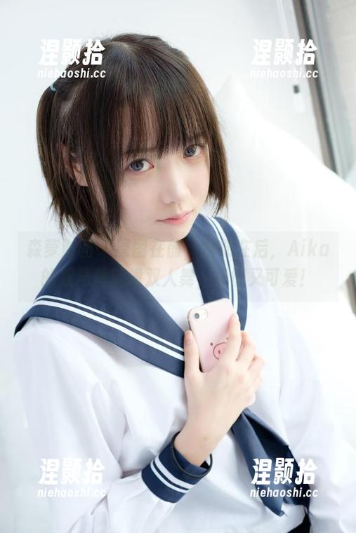 森萝财团-Aika 森萝财团 - 原图在前,图册在后,Aika的双马尾就像双人舞,懵懂又可爱!